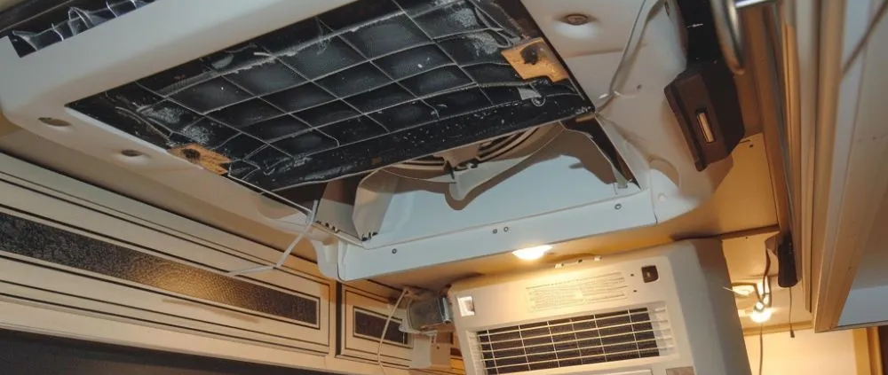 How do i make my RV air conditioner colder