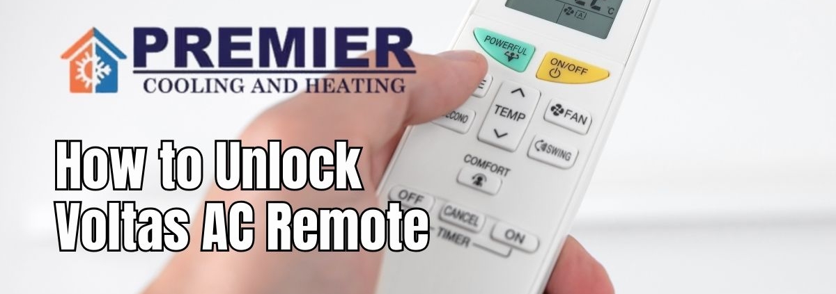 How to Unlock Voltas AC Remote