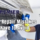 AC Repair Mistakes